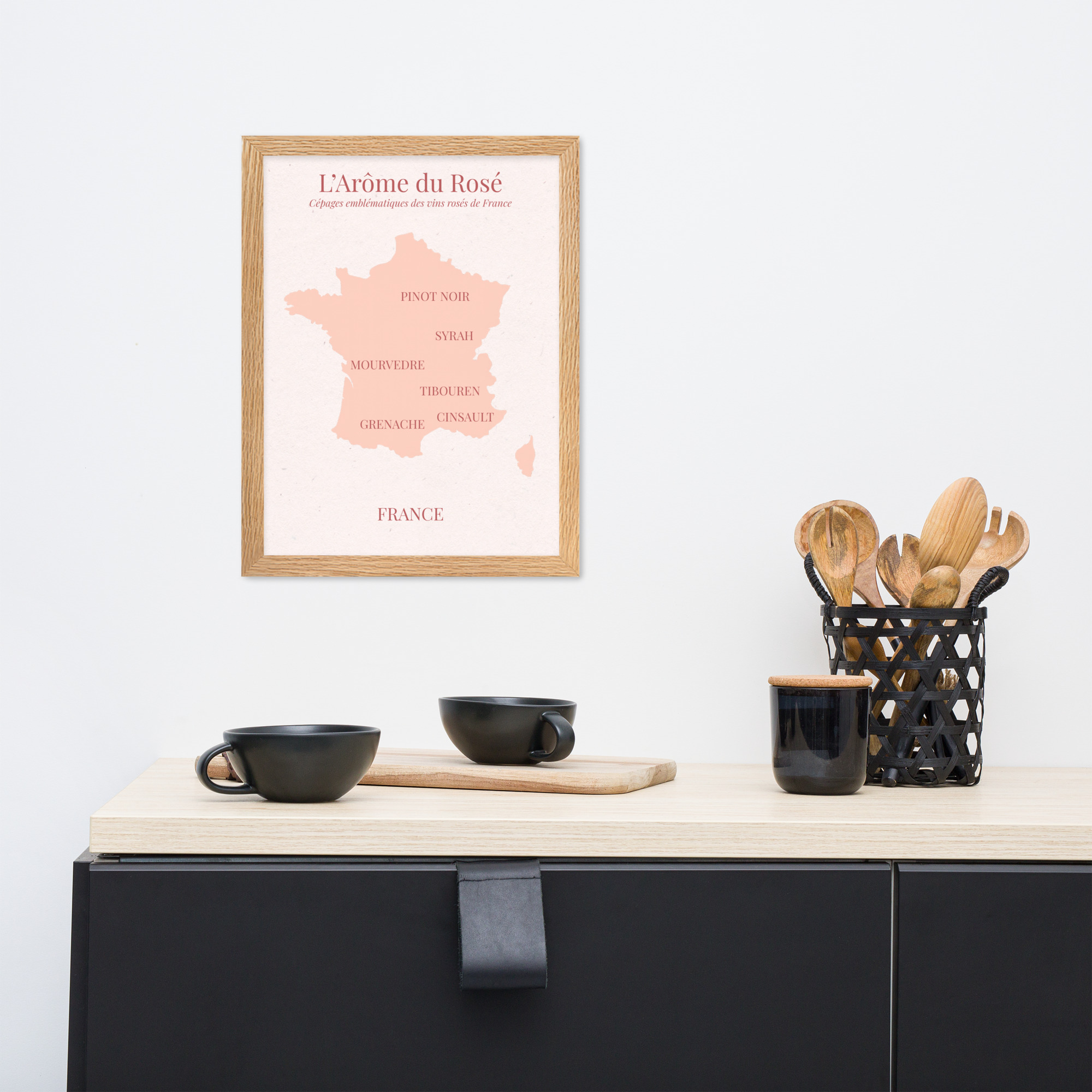 L’Arôme du Rosé – Affiche encadrée 30 × 40 cm – Image 5